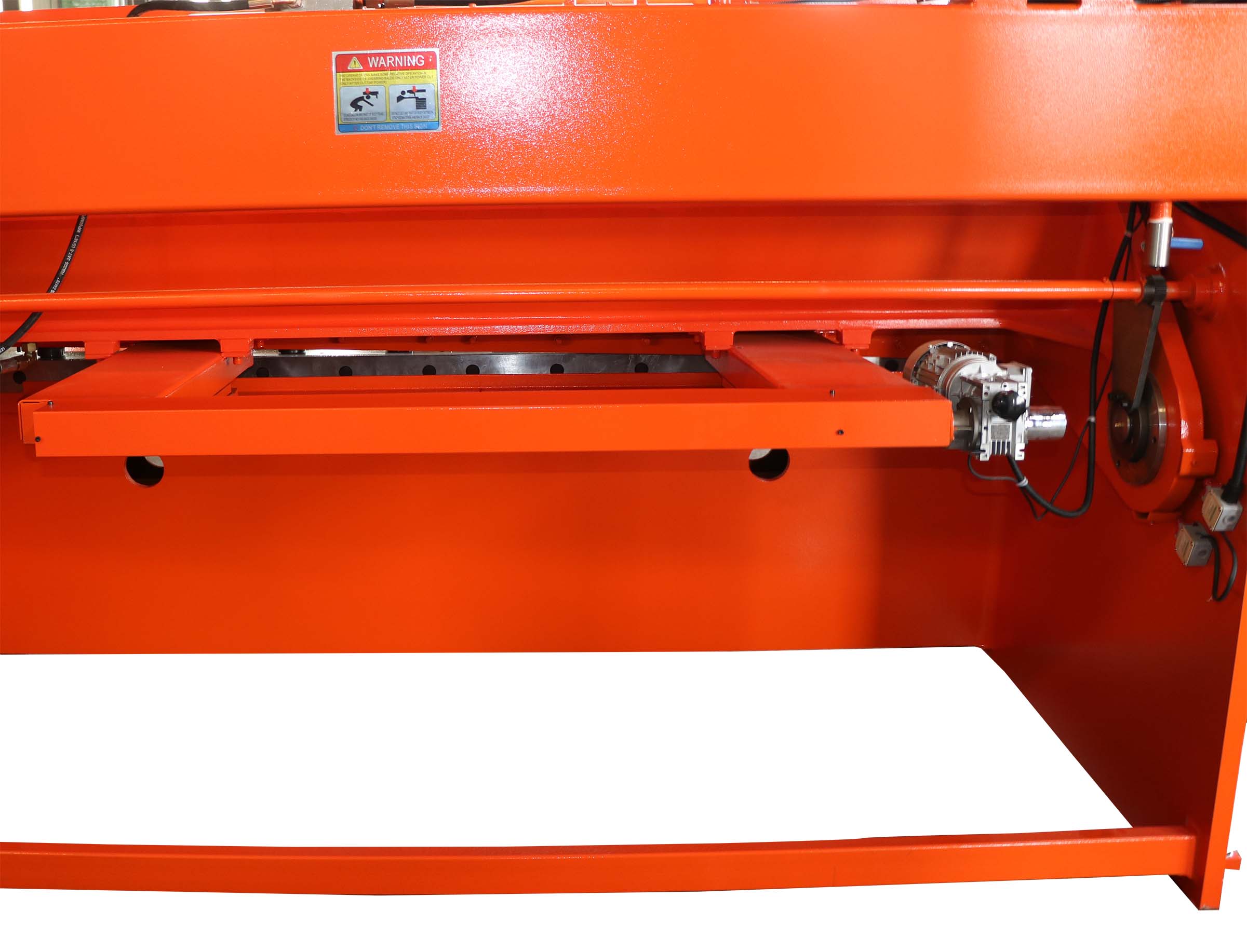 QC12Y-8x2500 swing beam shearing machine